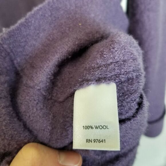 Vintage J. Jill Womens Wool Cardigan Sweater Grandmacore Hygge Rustic Cabin M - Picture 7 of 8